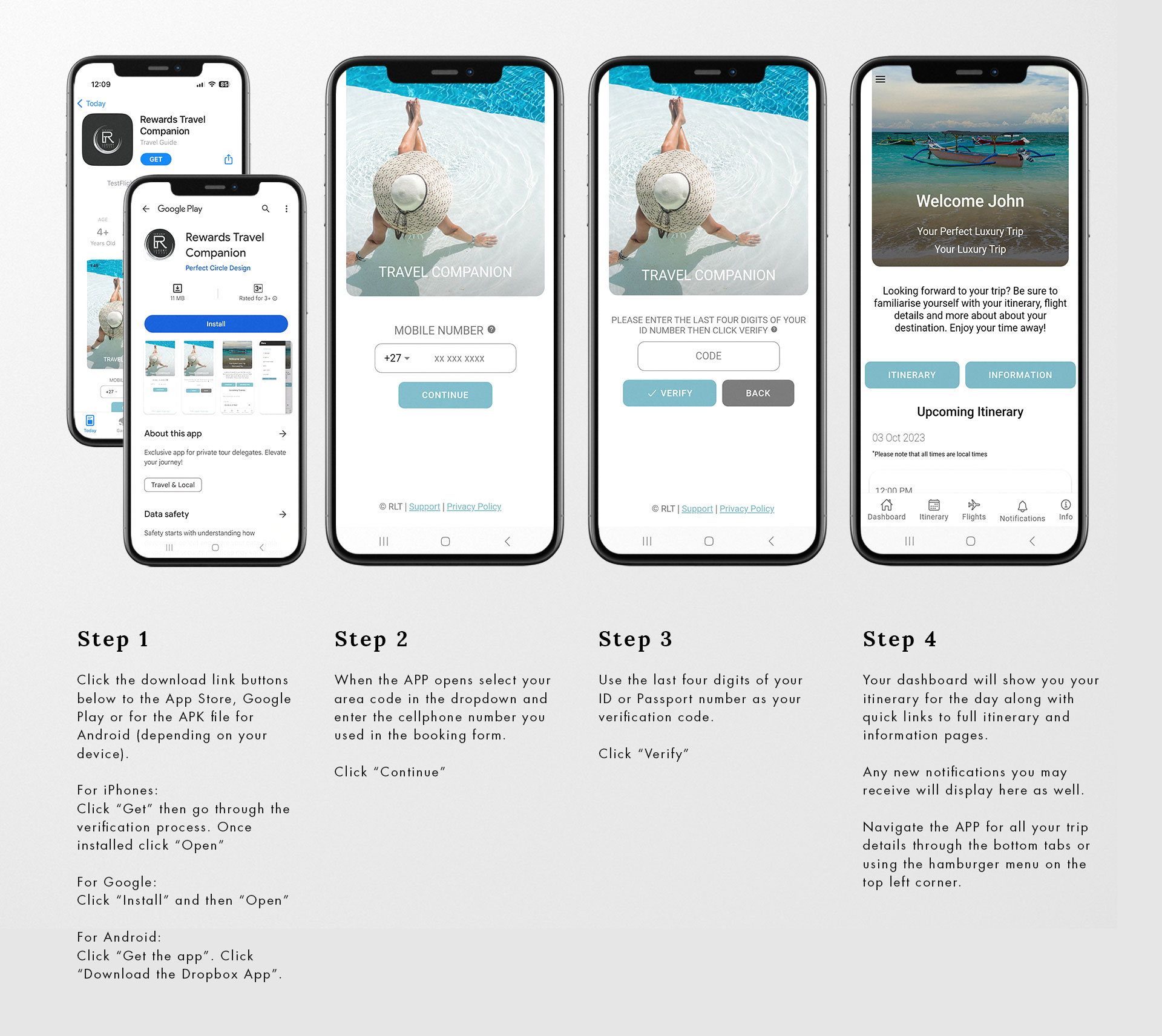 Rewards Steps Phone